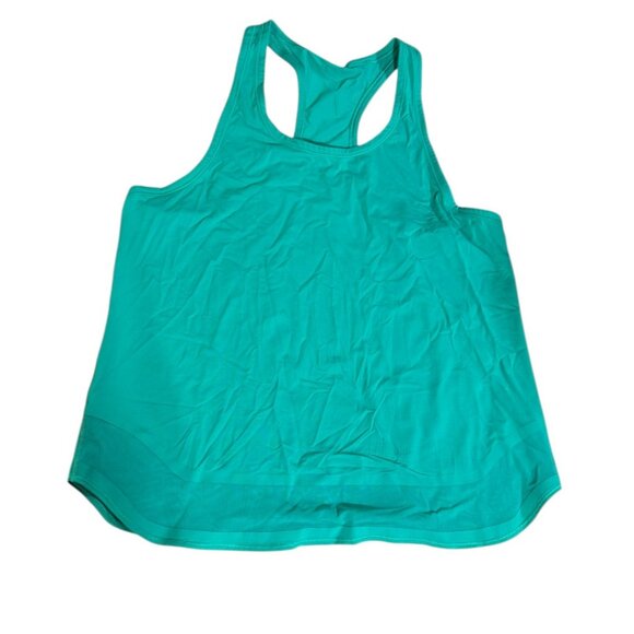 lululemon athletica Tops - Lululemon Smooth Stride Tank (UV Protection) Viridian Green